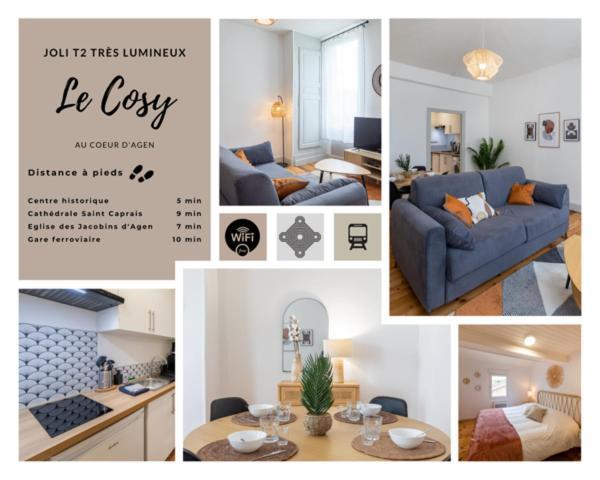 Le Cosy Magnifique T2 Neuf Centre Ville Gare 800 M Agen Eksteriør bilde